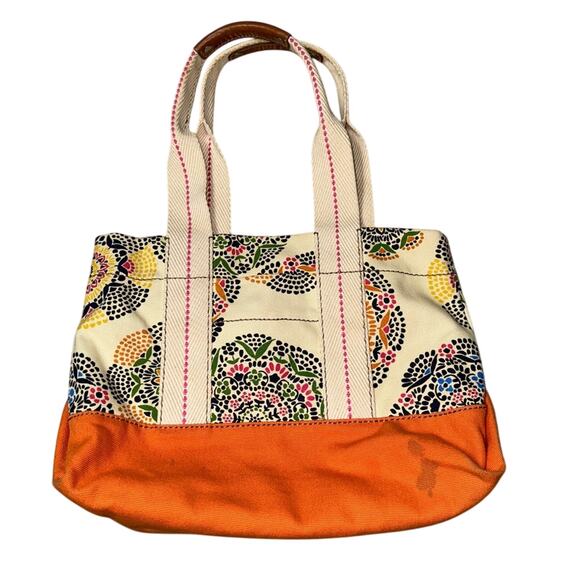 Fossil Lena Canvas Shopper Tote Bag - Picture 2 of 9